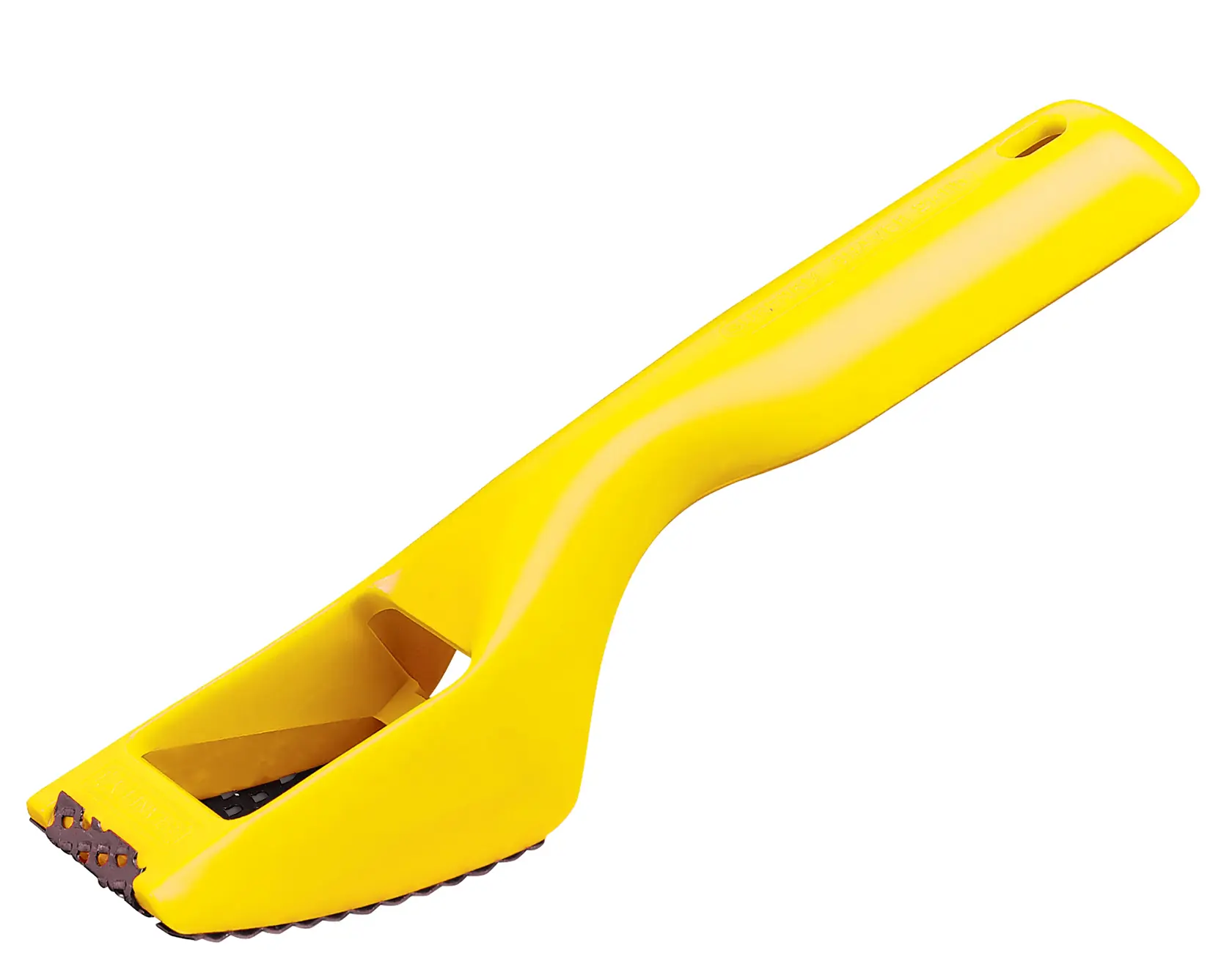 Profile of seven and a quarter inch surform shaver.